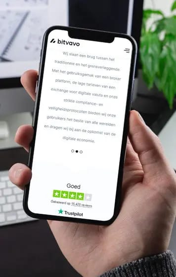 Bitvavo Trustpilot beoordeling