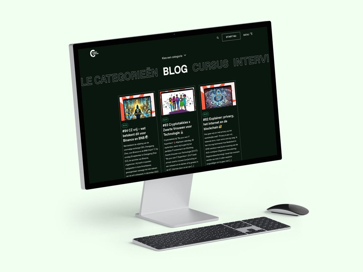 Educatie blog bij Cryptotakkies