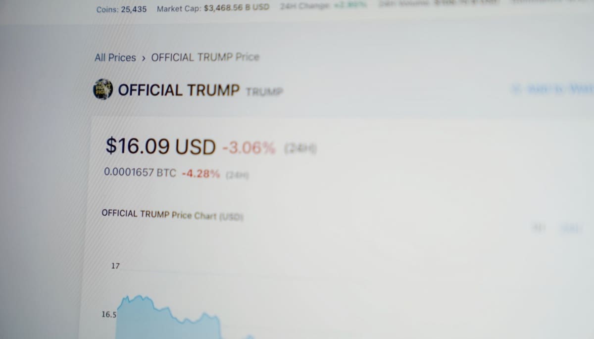 TRUMP team probeert cryptomunt te redden met $50 beloning TRUMP team probeert cryptomunt te redden met $50 beloning