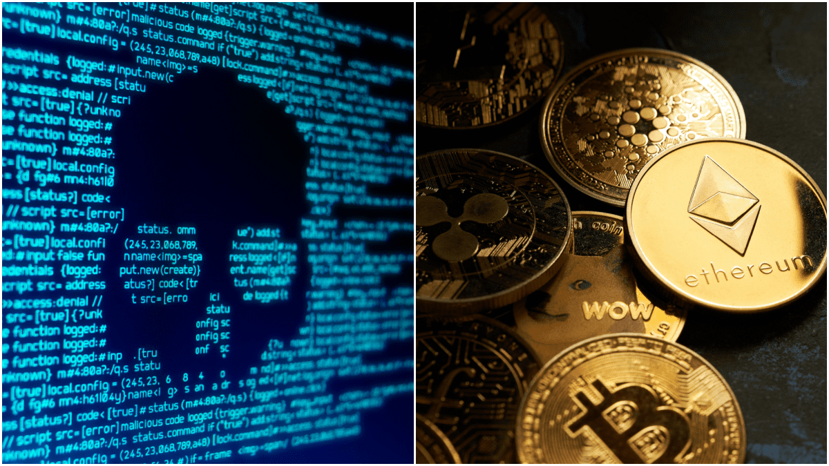 Eén foute klik en 43 miljoen euro weg: pas op voor deze sluwe crypto-truc Hacker code en cryptomunten