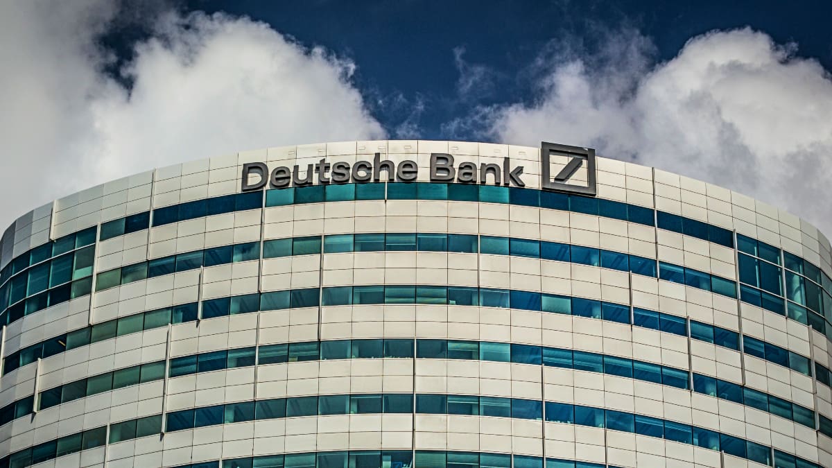 Kantoor van Deutsche Bank in Amsterdam