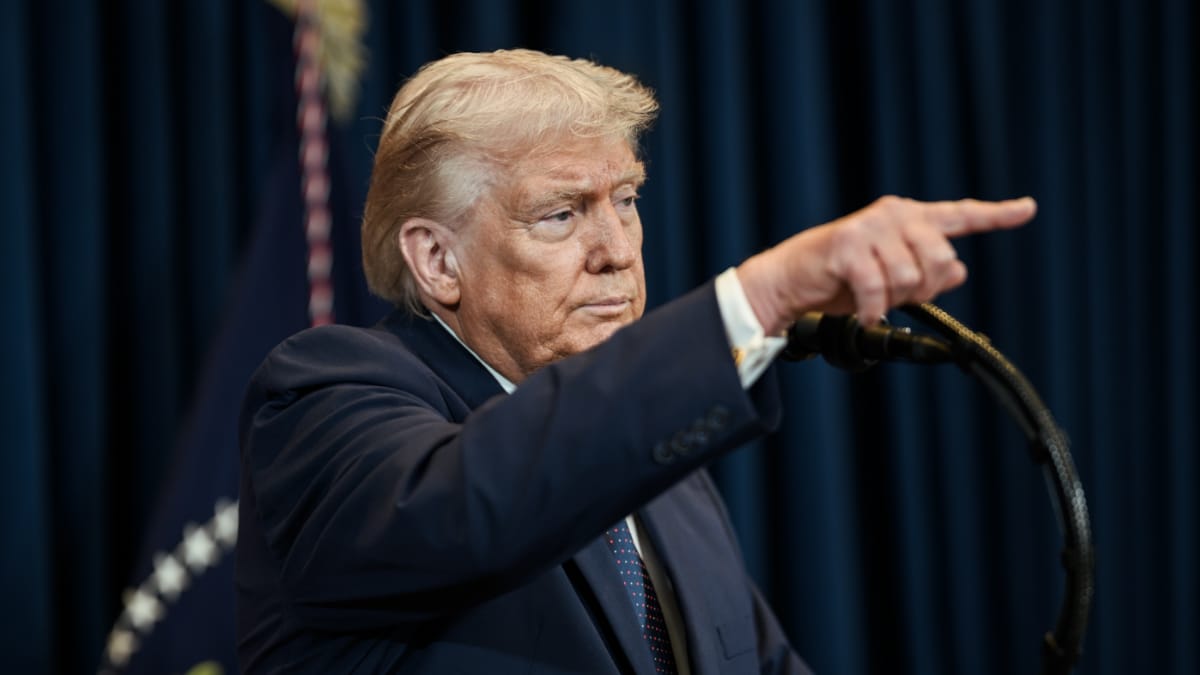Foto van Trump