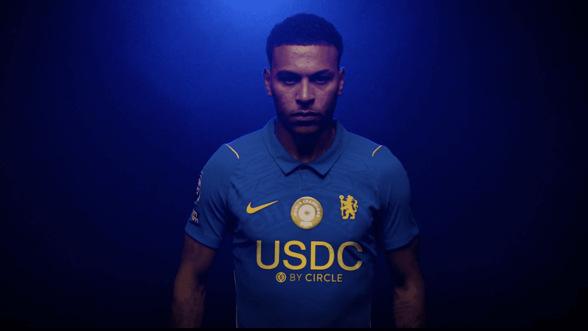 Chelsea zet crypto USDC op shirt in grote nieuwe sponsordeal