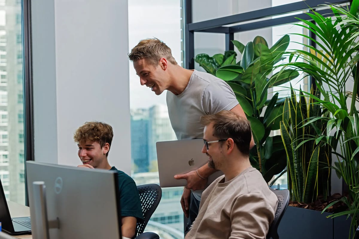 Het team van Crypto Insiders
