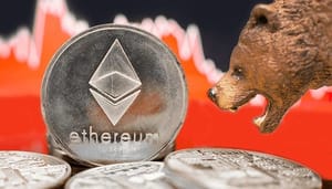 Bitcoin en ethereum berenmarkten nog niet voorbij: on-chain data Ethereum analyse: ETH toont zwakte, duikt koers onder $1.000?