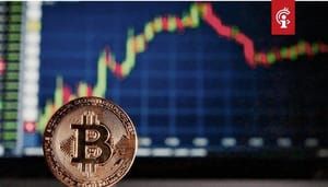 Bitcoin (BTC) koers stijgt flink na periode van weinig actie maar zakt alsnog terug