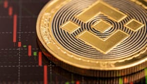 BNB-grafiek La tasa del BNB cae por debajo de $300 por el ataque al BUSD