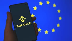 Binance-europa-euro-bank Binance zoekt hulp na problemen met Europese crypto regelgeving