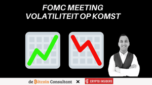 Let op: Bitcoin mogelijk volatiel na FOMC meeting! John bekijkt de koersen