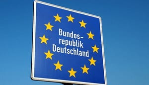 Duitsland-grens Duitsland is beste land voor crypto, Nederland daalt op ranglijst