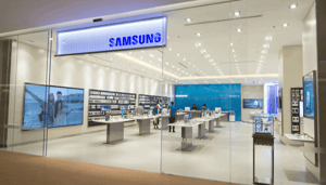 Samsung-winkel-decentraland Samsung opent virtuele winkel in Decentraland, MANA koers stijgt