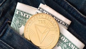 TRON-USDD-dollar-stablecoin Ook USDD verliest dollar-peg, TRON koopt USDC als onderpand