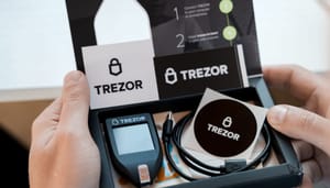 Trezor-wallet-self-custody Aantal bitcoin wallets in zelfbeheer is een groot mysterie