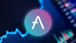 aave-grafiek AAVE koers-analyse: Kunnen we verder omhoog?