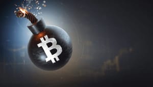 bitcoin-bom Bitcoin koers op scherp: analisten verwachten explosieve beweging