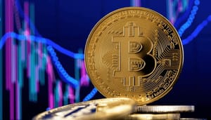 bitcoin-btc-munt-grafiek Bitcoin stijgt en markt wordt bullish, maar kan koers nu uitbreken?