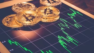 bitcoin-grafiek Breekt de Bitcoin koers vandaag uit? Hoge inflatiecijfers op komst