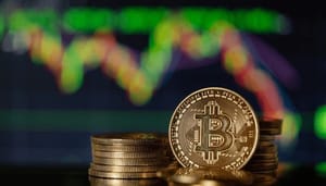 bitcoin-grafiek-daling Bitcoin koers zakt flink tijdens Pasen, analisten verdeeld