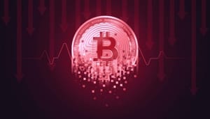 bitcoin-koers-correctie Bitcoin vindt steun na snelle daling, kan koers rebound maken?