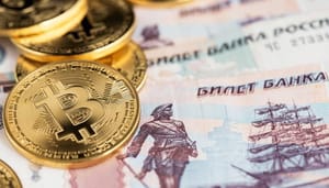 bitcoin-roebel Bitcoin is nu meer waard dan de Russische roebel
