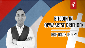 Bitcoin in opwaartse driehoek. Hoe trade je die?