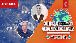 We zijn LIVE: Bitcoin, corona en grote investeerders, stel nu je vragen!