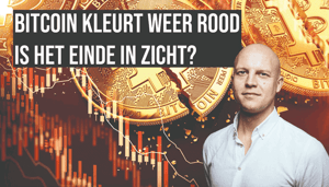 Video: Bitcoin koers is wederom rood; eind in zicht?