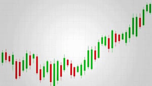candle-grafiek-QNT QNT koers-analyse: Interesse in deze sector zorgt voor stijging