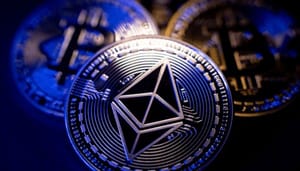 ethereum-munt-2 XRP en meeste andere koersen licht in 't rood