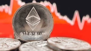 ethereum-prijs-grafiek Ethereum en terra dalen terwijl dogecoin en XRP flink stijgen