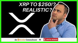 Ripple (XRP) koers naar $250, is dat realistisch?