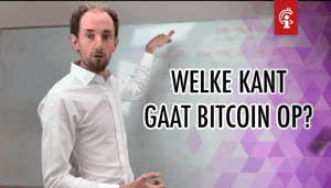 Bitcoin (BTC) koersvideo van Michiel: Welke kant gaat bitcoin op?