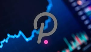 polkadot-grafiek DOT koers-analyse: Stijging door ontwikkelingen traditionele financiële markt