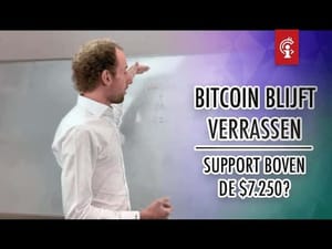 Bitcoin (BTC) koersvideo van Michiel: Houdt de $10.000?!