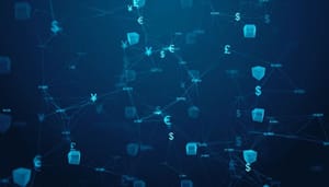 Blockchain,Node,Connection,For,Defi,,Decentralized,Finance,-,3d,Illustration Binance CEO voorspelt vuurwerk voor DeFi