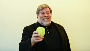 steve-wozniak-appel Apple medeoprichter Steve Wozniak noemt bitcoin ‘puur goud’