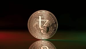tezos-xtz-munt Tezos en Google Cloud slaan de handen ineen