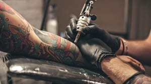 Tattoo tattoo-blackdot-crypto-NFT