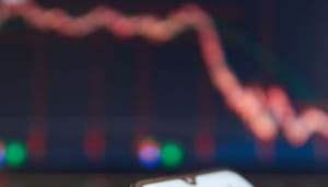 Bitcoin koers in de problemen door eerste tekenen van recessie