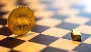 Bitcoin-versus-gold-crypto Bitcoin ETF is veel beter dan goud, volgens enorme crypto-miner