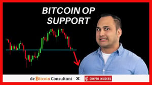 Video thumbnail for youtube video akmxis0bygo Bitcoin bij belangrijke support, wordt dit de volgende beweging?