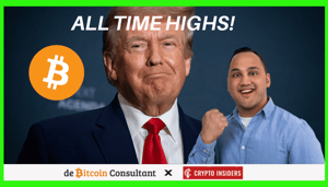 Bitcoin koers bereikt nieuwe all-time high, hoe nu verder?