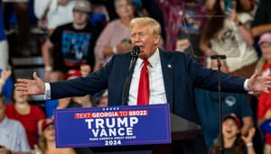 Trump-president-bitcoin-ATH Bitcoin koers ontploft naar $75.000, nieuw prijsrecord na Trump-succes