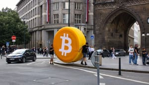 bitcoin-logo-in-londen Bitcoin nadert $100.000: grootste prijsexplosie ooit in 1 maand