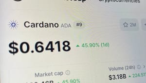 Cardano koers stijgt 75%, wat is er aan de hand?