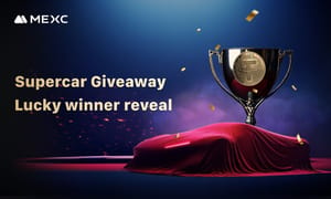 MEXC supercar reveal MEXC viert succes: exclusieve supercar giveaway feestelijk afgerond!