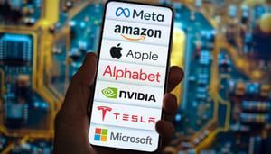 Nvidia-microsoft-aandelen Nvidia blijft AI-wereld domineren: aandeel stijgt bijna 2%
