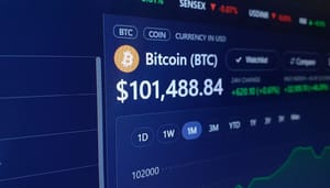 bitcoin on its way to 110k Koers van bitcoin op stoom richting prijs van $110.000