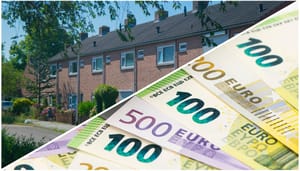 huis-nederland-geld Nederlandse woningmarkt op zijn kop, huizen stijgen wéér in waarde
