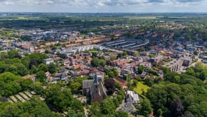 wassenaar-nederland-droneshot Wassenaar van boven